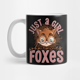 Fox Lover Girls Nature Women Forest Animal Fox Mug